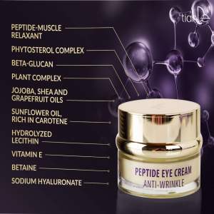 Crema antiarrugas para el contorno de ojos con péptidos, 10110 TianDe
