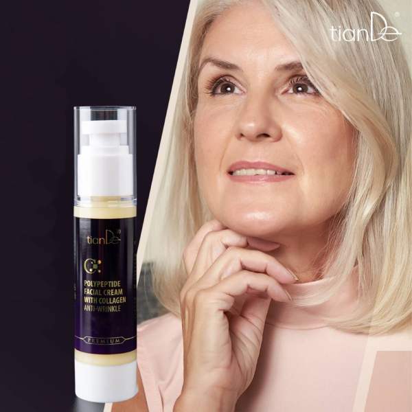 Crema facial antiarrugas colágeno, 10111 TianDe, 50 ml