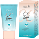 TianDe CC Blur Face Cream SPF 20 (50 g) – Crema CC con Efecto Blur, Corrector de Tono con Niacinamida