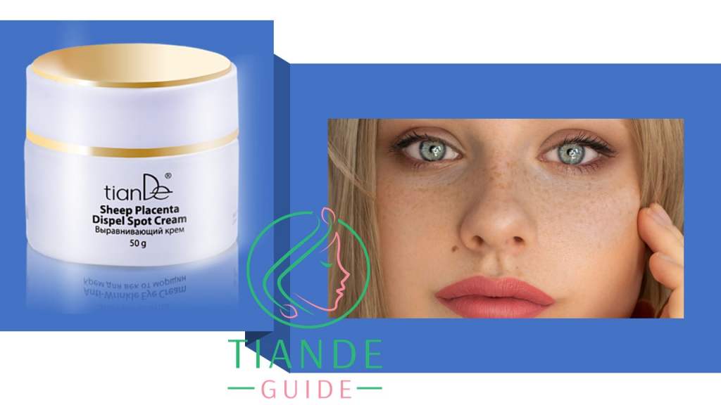 tiande guide presenta la crema de quitamanchas