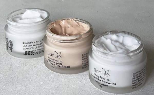 Conjunto de Cremas de Placenta de oveja, tianDe,