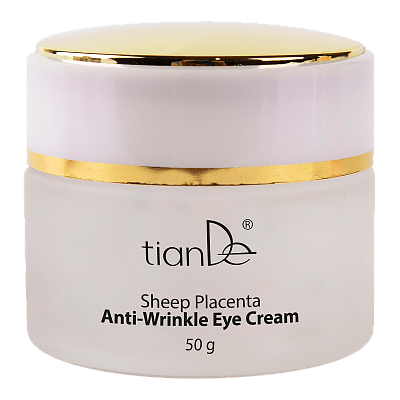 Crema Antiarrugas Alrededor de los Ojos con Placenta, tianDe 10306, 50g, Cuidado Complejo de la Piel del Ojo tiande guide