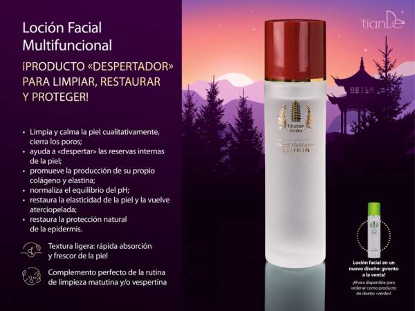 12114 Loción tianDe Facial Multifuncional