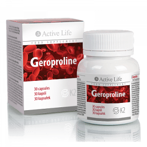 Geroproline, Ginkgo biloba promueve la microcirculación del flujo sanguíneo normal y la función cognitiva normal.