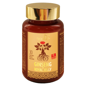 Ginseng y Jalea Real, Complemento alimenticio con edulcorante, 135467 TianDe Guide