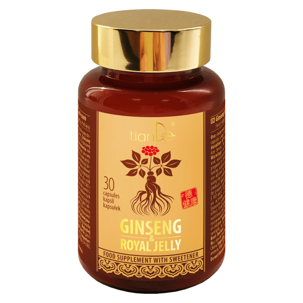 135467 Ginseng y Jalea Real, Complemento alimenticio con edulcorante, 135467 TianDe Guide
