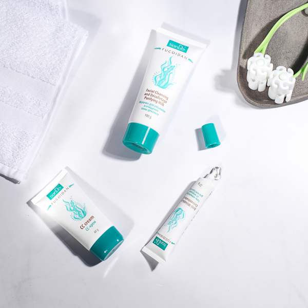 Leche Limpiadora Facial y de Escote, tianDe guide 15601, 100g, Humectante Limpiador con Fucoidine