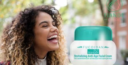 crema revitalizante antiarrugas fucoidan tiande guide