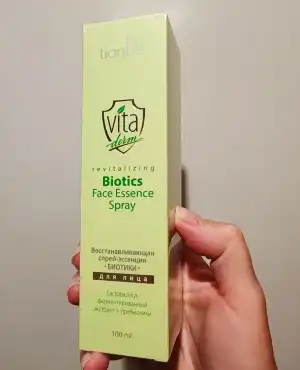 Spray de esencia facial, bióticos