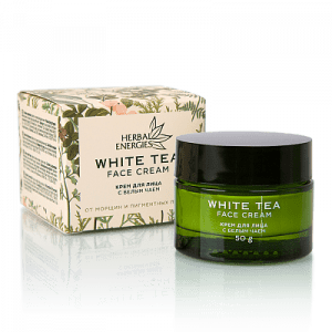 crema facial con té blanco herbal energies tiande guide
