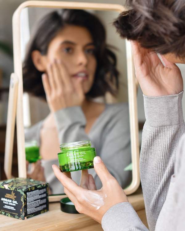 crema facial con aceite de argán 17102 tiande guide