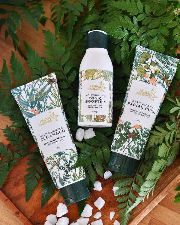 peeling facial antioxidante cordiceps, herbal energies, tianDe guide