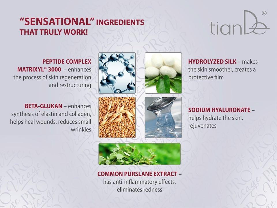 10105 Crema de Cara "Sensation", tianDe, 10g, Ultralifting Superficial,  Efecto Instantáneo