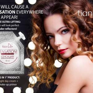 10105 Crema de Cara "Sensation", tianDe, 10g, Ultralifting Superficial,  Efecto Instantáneo