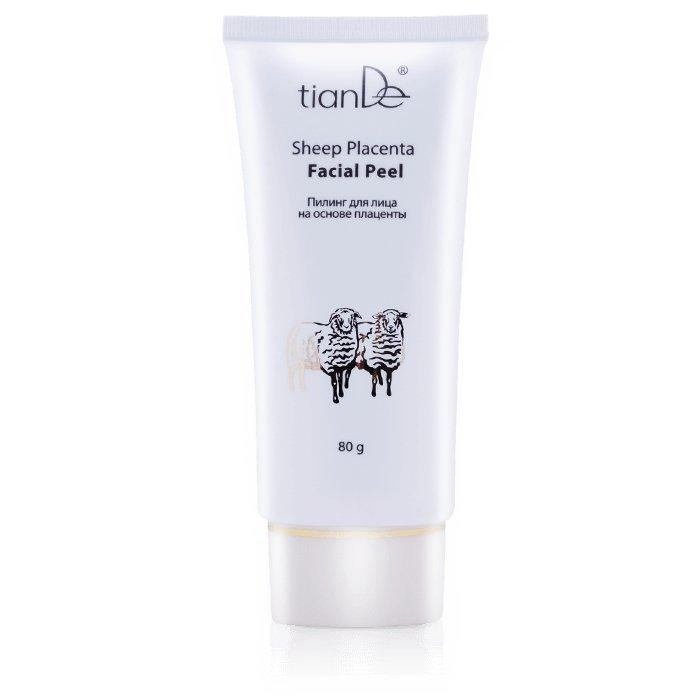 10301 TianDe, Exfoliante Facial Placenta Peeling , 80g, Limpieza, Nutrición, Tono, Hidratación