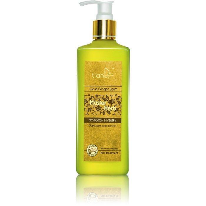 21309 Bálsamo capilar  nutritiente para pelo «Jengibre Dorado» TIANDE 300ml