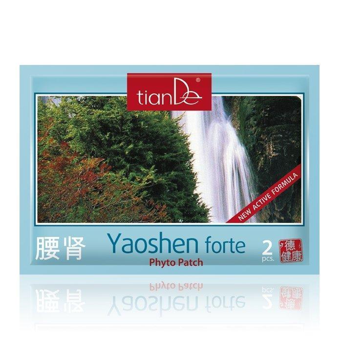 30111 Parche de hierbas cosmético para el cuerpo "Yaoshen Forte", tianDe, 2 piezas., Cascada de sustancias valiosas