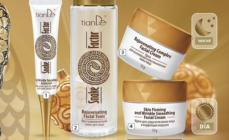 41101 Crema de Pies con Grasa de Serpiente TIANDE 80 ml, Regeneración de los tejidos dañados