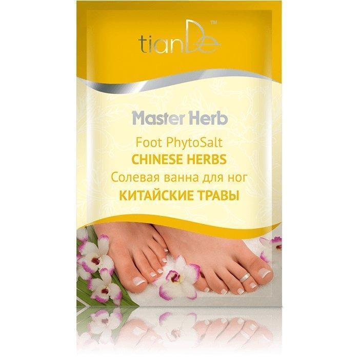 41322 Baño de Sal Para los Pies "Hierbas Chinas", TIANDE, 50g,
