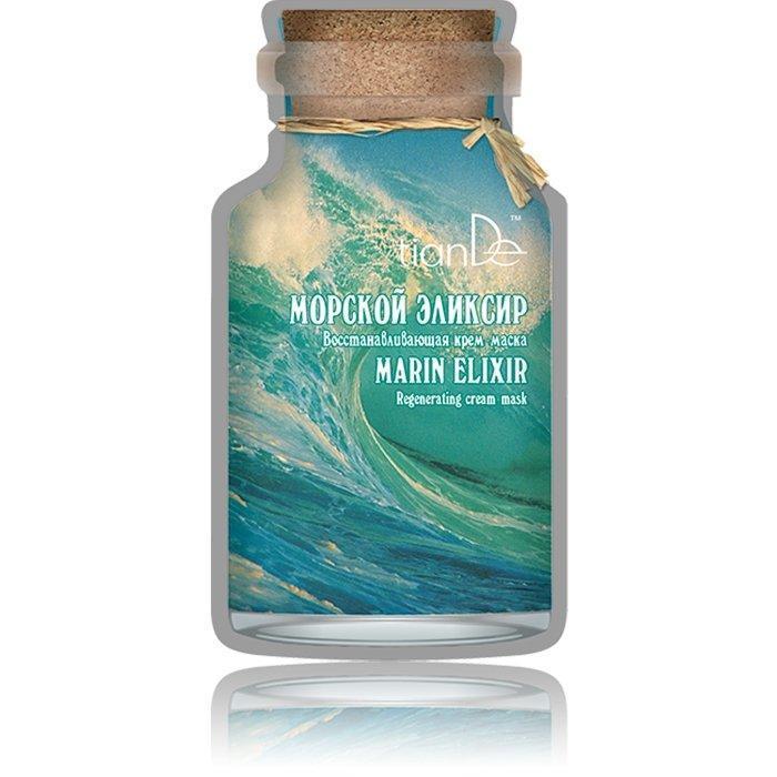 50111 Mascarilla Facial Cremosa Renovadora «Elixir Marino» TIANDE Activa la Regeneración de la Piel 35g