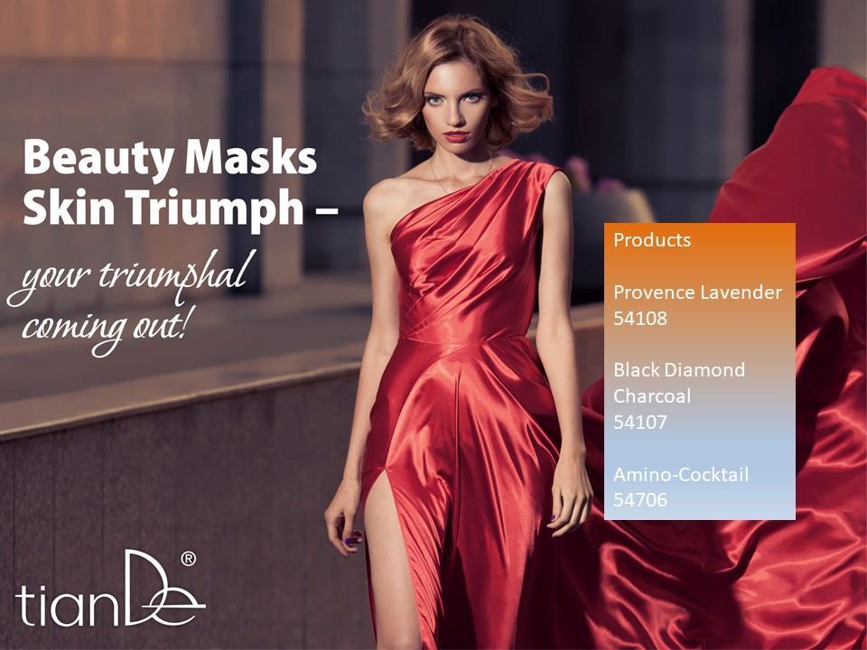 54107 Masacrilla de Belleza de la Cara, Black Diamond Carbon, tianDe, 1un., Limpieza Suave de la Piel Sin Estrés