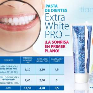 60146 Pasta de Dientes Extra Blanco PRO TianDe 60146, 60 g