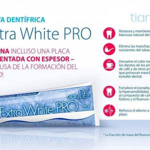 60146 Pasta de Dientes Extra Blanco PRO TianDe 60146, 60 g