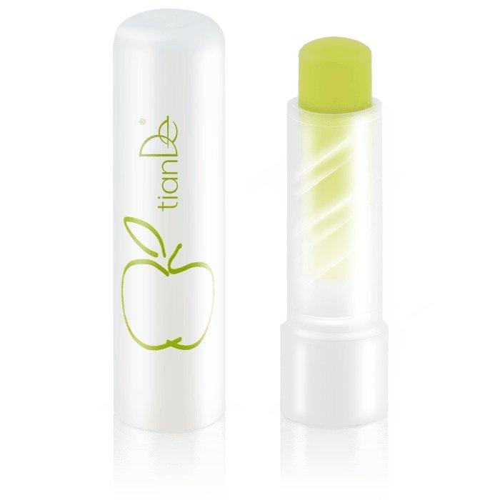 80112 Bálsamo Labial Manzana, tianDe, 3.5 g, Defensa Suave y Brillo Delicado