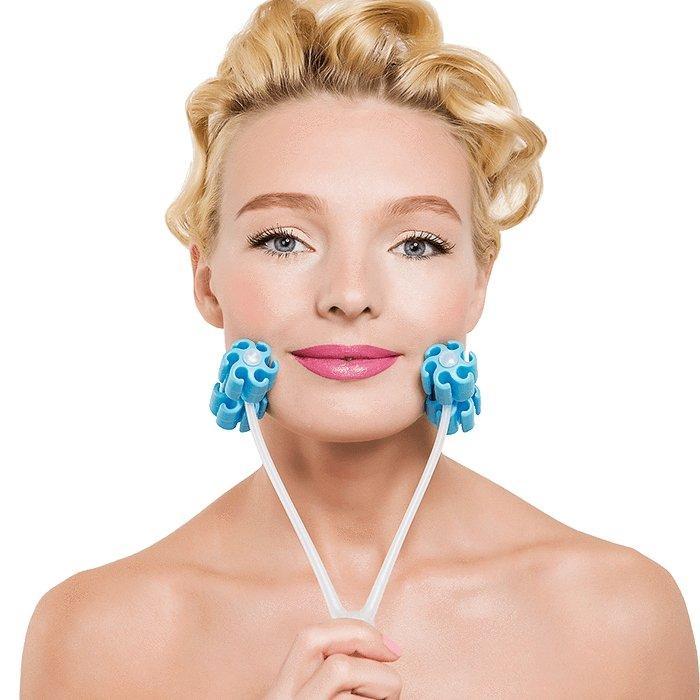 90151 Masajeador de Rodillos Para la Cara, TianDe, Herramienta Facebuilding, 1 Artículo