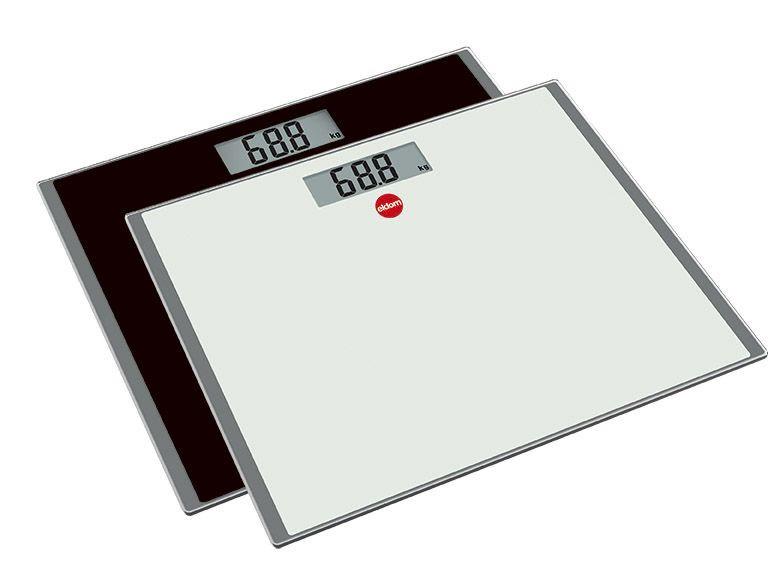 Bascula Digital Personal ELDOM GWO250 Blanco hasta 150 kg