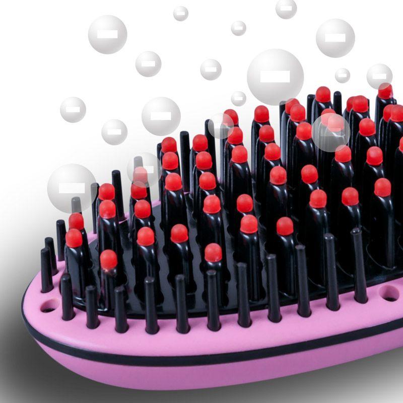 Cepillo Alisador de Pelo, Eléctrico, SE10 ELDOM, 65W, Ayudante en Momentos Privados