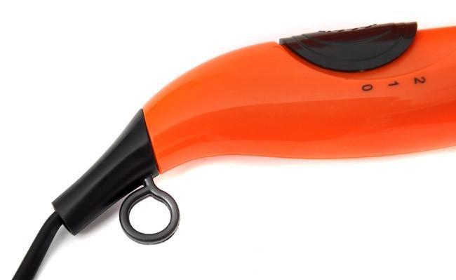 Secador de Pelo Diseno Moderno ELDOM HT150 Naranja Potencia 1000W