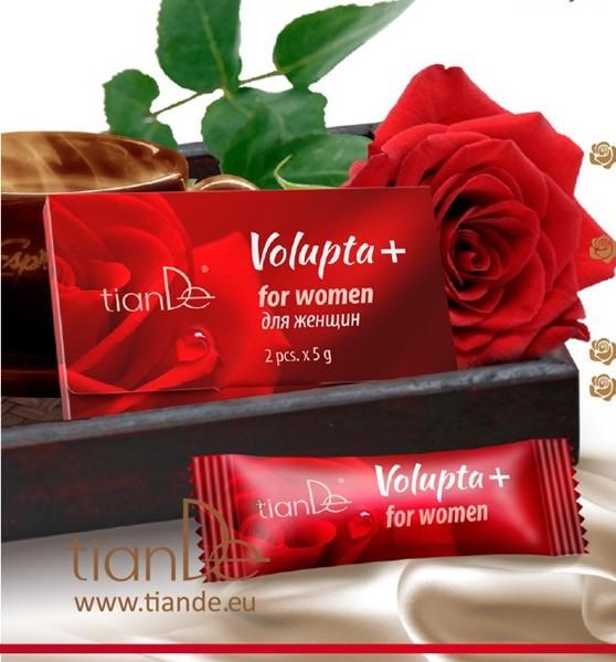 65301 Volupte+ Mujeres, TIANDE, 2x5g, Placer En la Cama: Desperta Tu Sensualidad