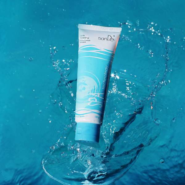 TianDe Peeling Facial, Limpieza con Proteínas de Leche