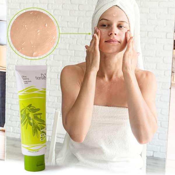 Peeling de Cara, de Aceitunas, tianDe 30207, 120 g