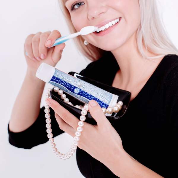 Pasta dental TianDe Natural Oceanic Pearl – Blanqueamiento avanzado y aliento fresco – 120 g