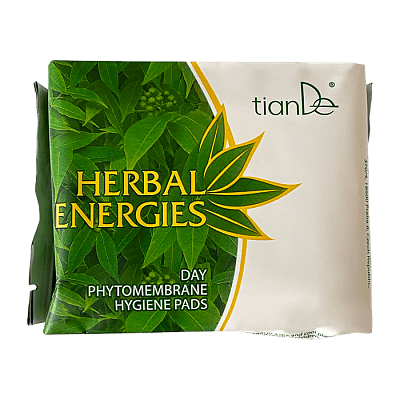 Toallas sanitarias TianDe para mujer con fitomembrana de hierbas para la menstruación, 61902 TianDe, 3 x 8 unidades