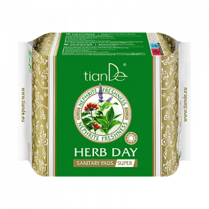 61912 Compresas Femeninas A Base de Hierbas, Para el Día,  tianDe , 10Un. Comodidad y Protección En Días Especiales.