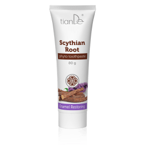 Pasta de Dientes Restauradora del Esmalte basada en Raíz de Escita, 65913-1 TianDe, 80 g, Remineralización natural