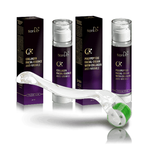 Cuidado antiarrugas experto a un precio increíble! Una gama de productos a base de péptidos relajantes musculares, colágeno