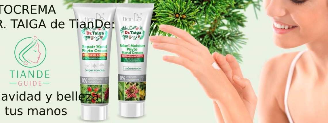 cremas de manos dr taiga 45908, 45909 tiande guide
