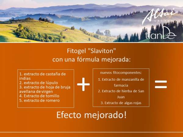 slaviton disminuye las venas varicosas y la sensación de piernnas pesadas tiande guide