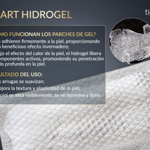 Smart Parches faciales de hidrogel de ceramidas