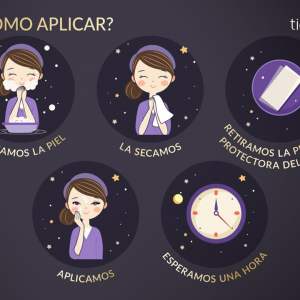 Aplicar Parches faciales de hidrogel de ceramidas